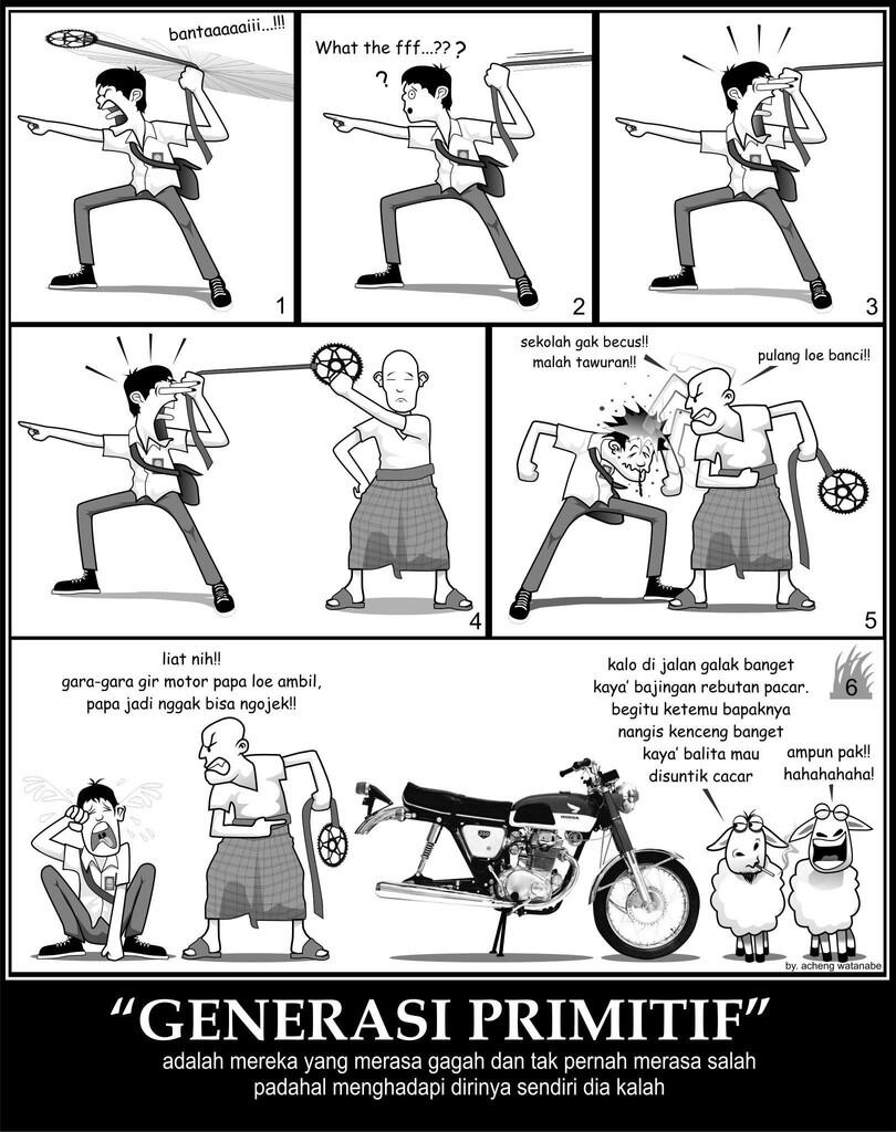 Komik Tentang Kehidupan di Jalanan