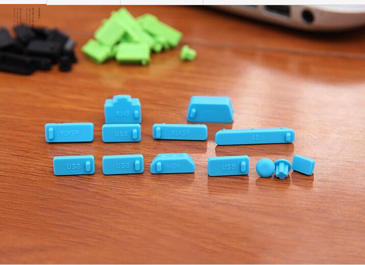 Laptop / Computer Dust Plugs 13 pcs / 1 set, Secure from Dust / Corrosion