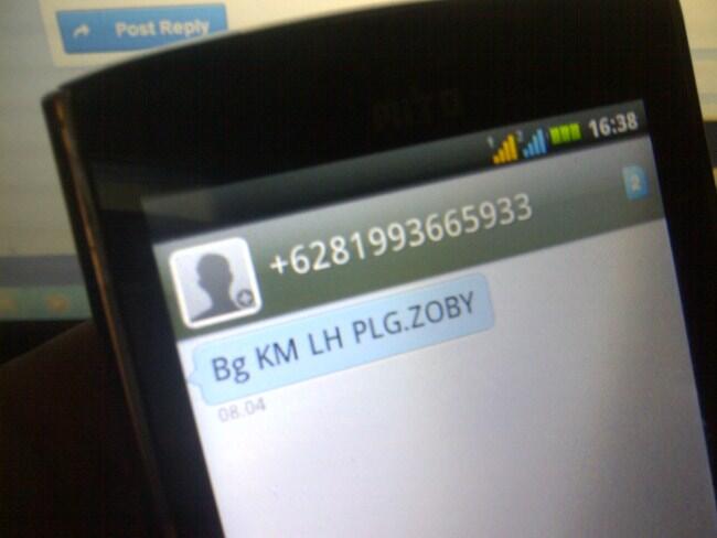 Bonus salah satu Operator Mencapai 650k gan masuk (full pict) no sensor