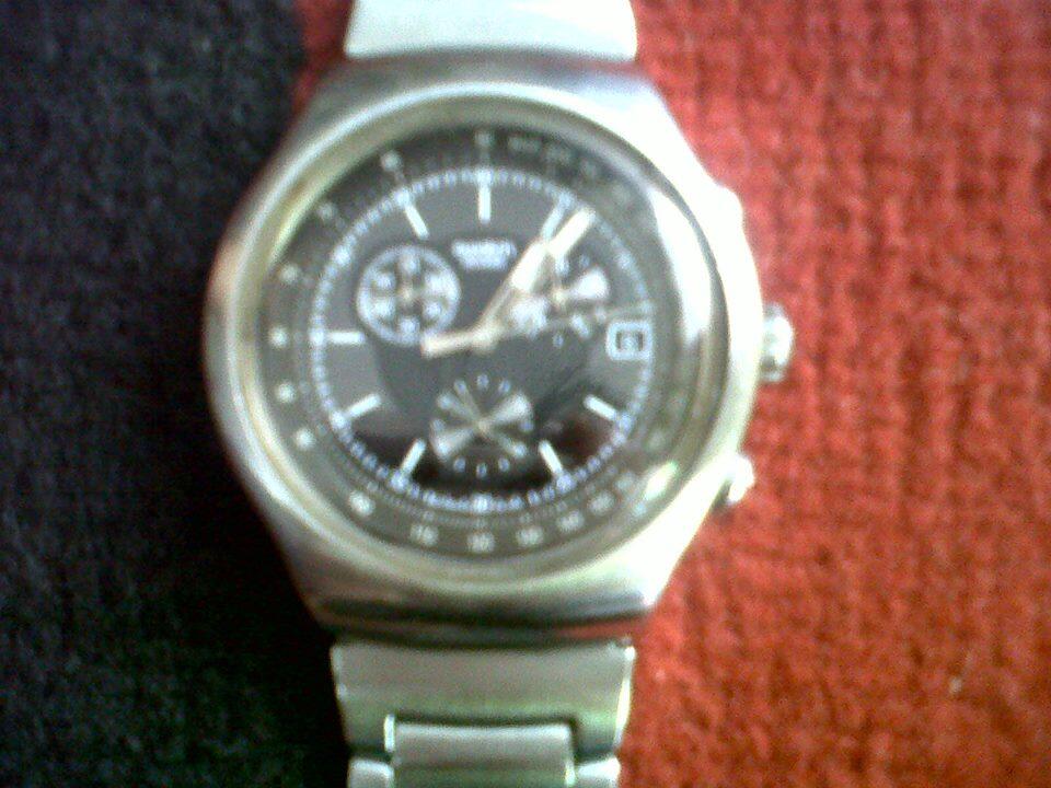 Cari JUAL SWATCH IRONY STAINLESS STEEL FOUR 4 JEWELS 100% 