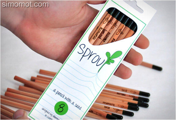 Pensil ini bisa ditanam dan tumbuh menjadi tanaman (GO GREEN)