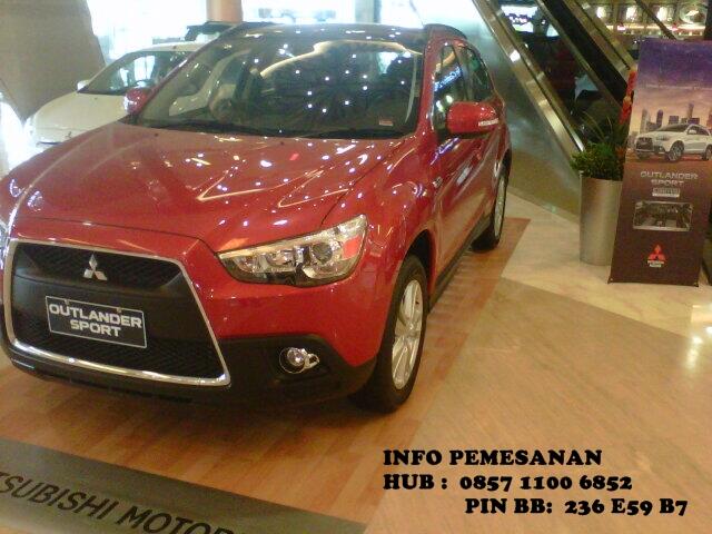 mitsubishi pajero sport/outlander sport/mirage ready harga murah gan...