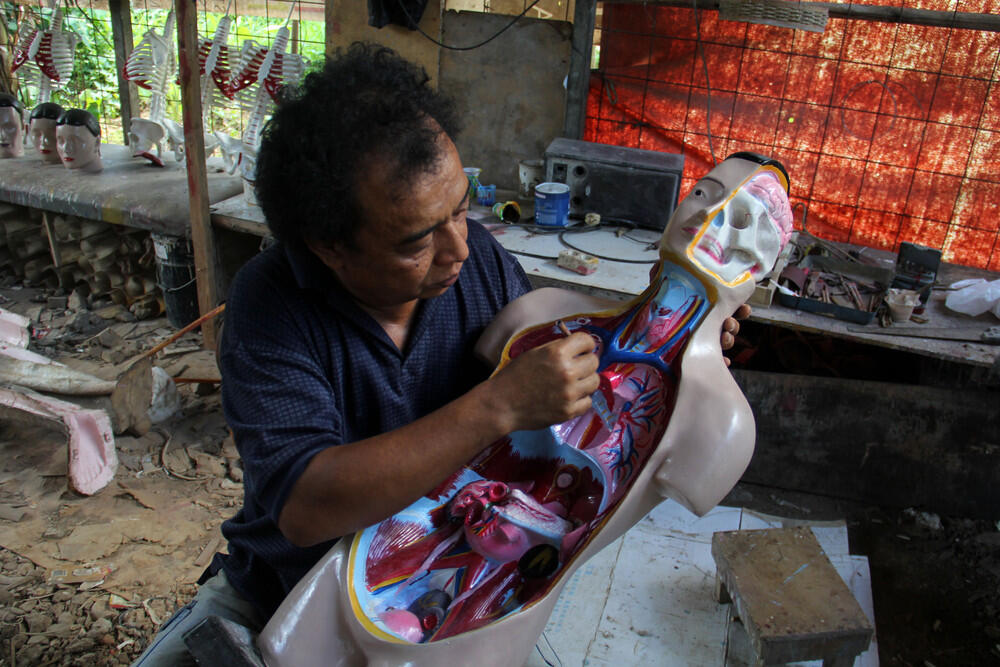Manekin Anatomi tubuh manusia, Ternyata Made in Depok gan !