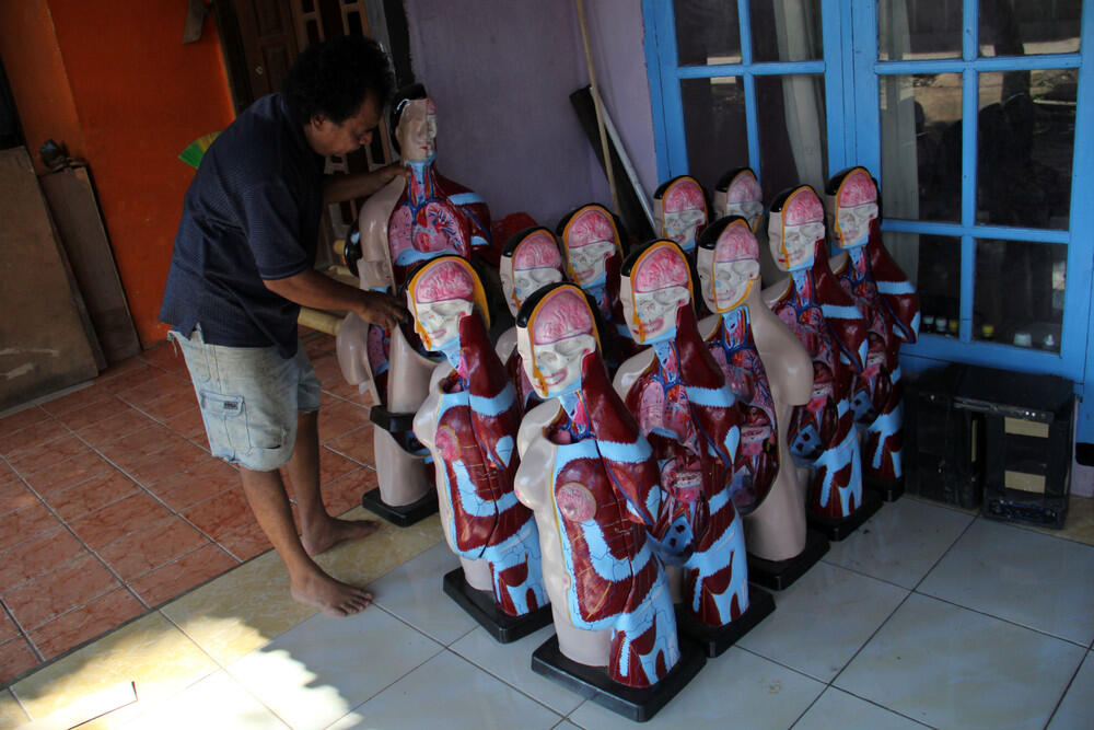 Manekin Anatomi tubuh manusia, Ternyata Made in Depok gan !