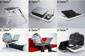 meja notebook e-table
