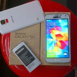 Replika Samsung S5 Gold KingC AG 4Arah 16MP+DS S.Jantung Retina GG Fingerprint FU PM