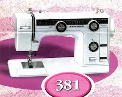 mesin jahit janome 381