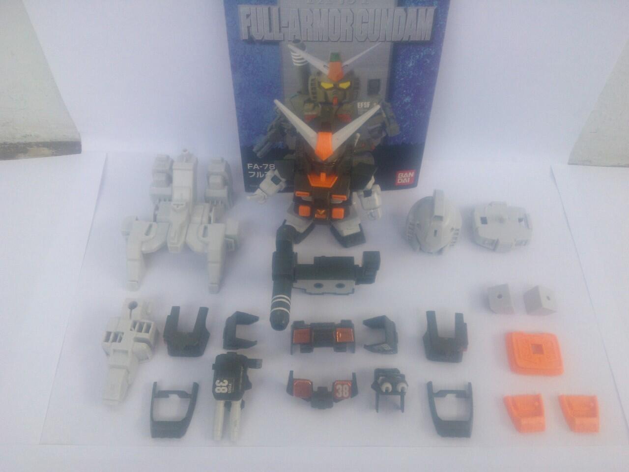 JUAL KOLPRI SD GUNDAM AGE-1, AGE-3, FULL ARMOR GUNDAM
