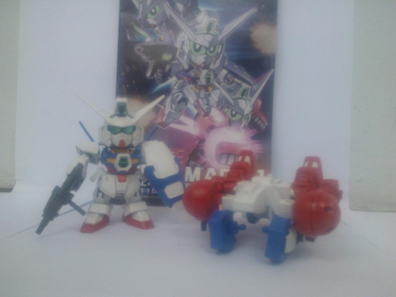 JUAL KOLPRI SD GUNDAM AGE-1, AGE-3, FULL ARMOR GUNDAM