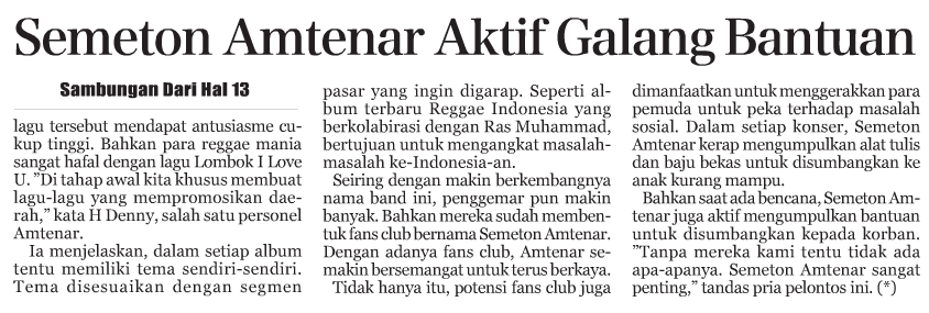 Band Ini Karyanya Tidak diragukan dan Juga Tetap Peduli Dengan Masyarakat