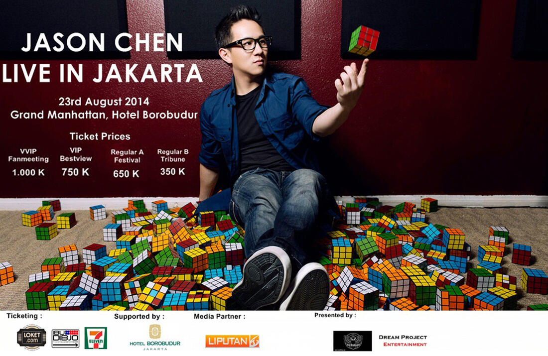 JASON CHEN LIVE IN JAKARTA