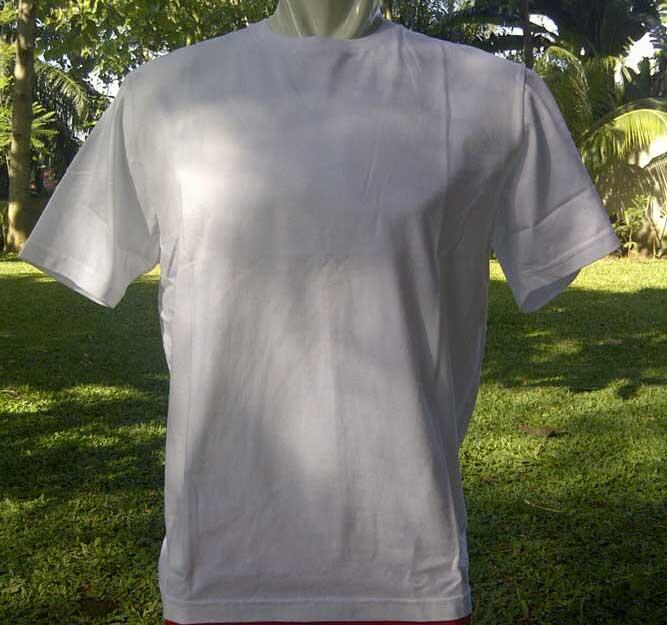 Kaos Oblong Polos Putih Murah dan Bagus - Langsung Produsen
