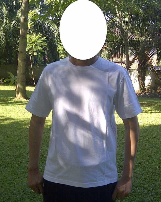 Kaos Oblong Polos Putih Murah dan Bagus - Langsung Produsen