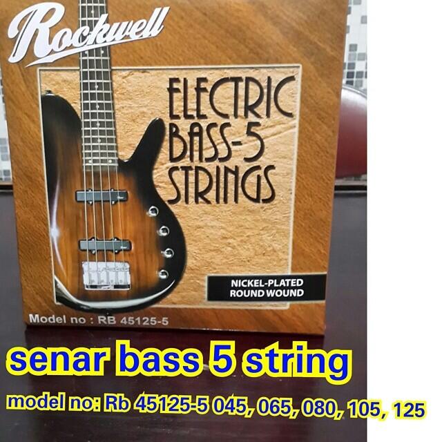 Jual Jual senar gitar elektrik, akustik, nylon, bass merk 