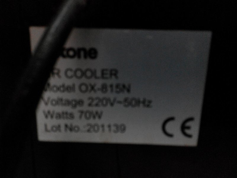 Air cooler Oxone 815N.. Siap cod di Grogol, Jakbar..