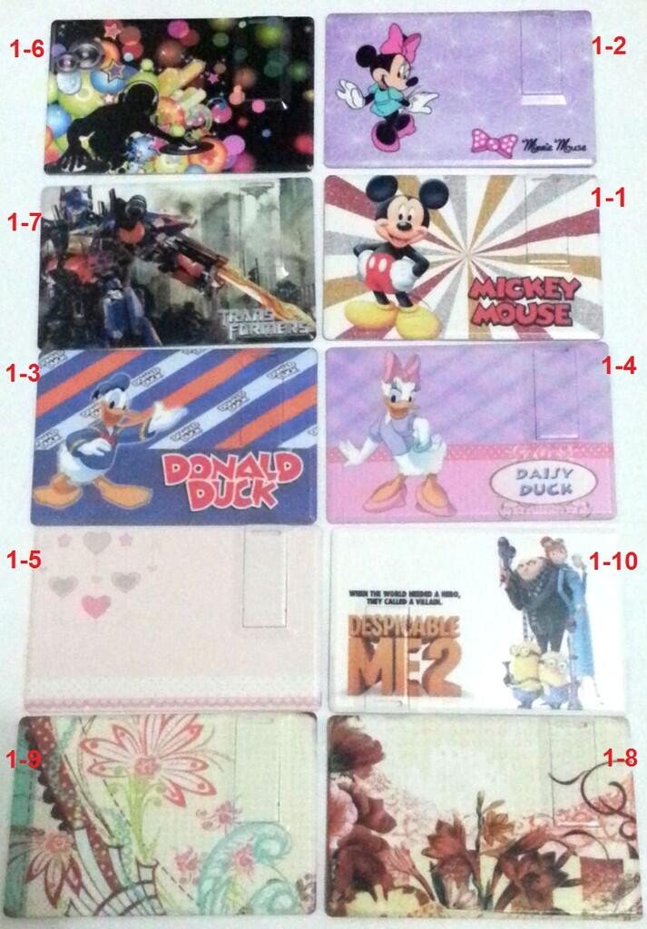 USB Flash Disk Card 8 GB Character