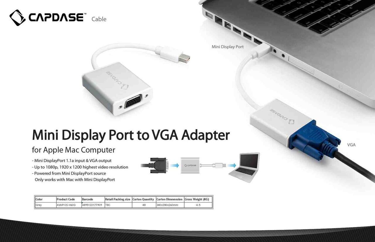 Mini display to port vga