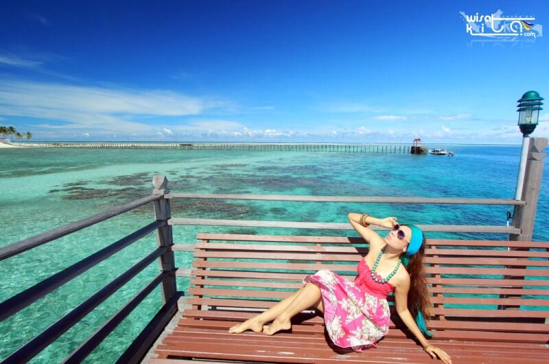 Pertumbuhan Daerah Wisata Kepulauan Derawan, Kalimantan Timur.