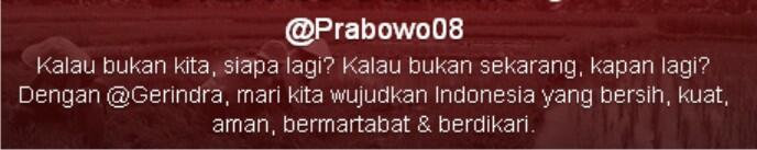 Slogan Prabowo Terinspirasi Tokoh Yahudi?