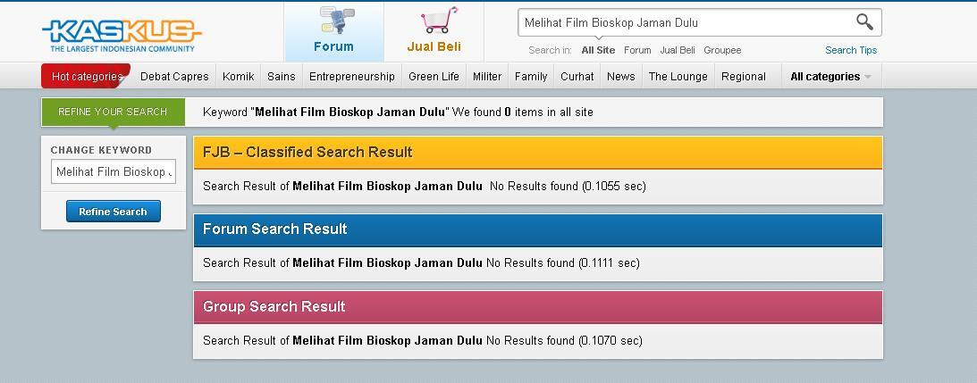 Melihat Film Bioskop Jaman Dulu