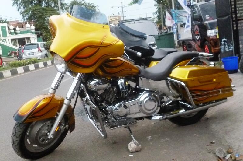 Terjual KAISAR RUBY 250 CC MODIFIKASI HARLEY DAVIDSON 