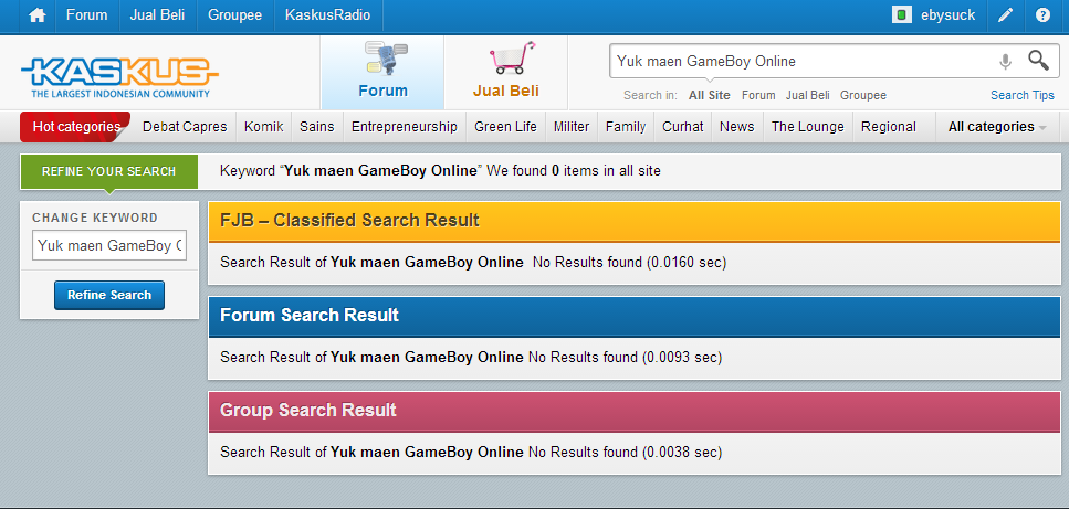 ~Nostalgia~ Yuk maen GameBoy Online