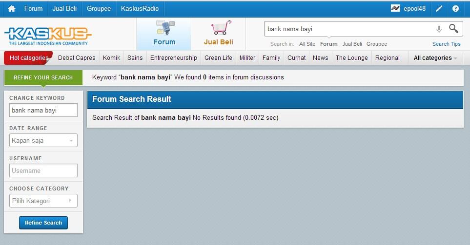 Bank nama unuk bayi atau calon bayi agan