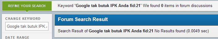 Google tak butuk IPK Anda