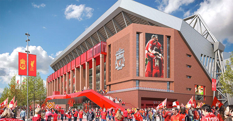 Inilah Desain Terbaru Stadion Anfield