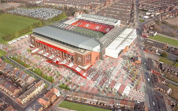 Inilah Desain Terbaru Stadion Anfield