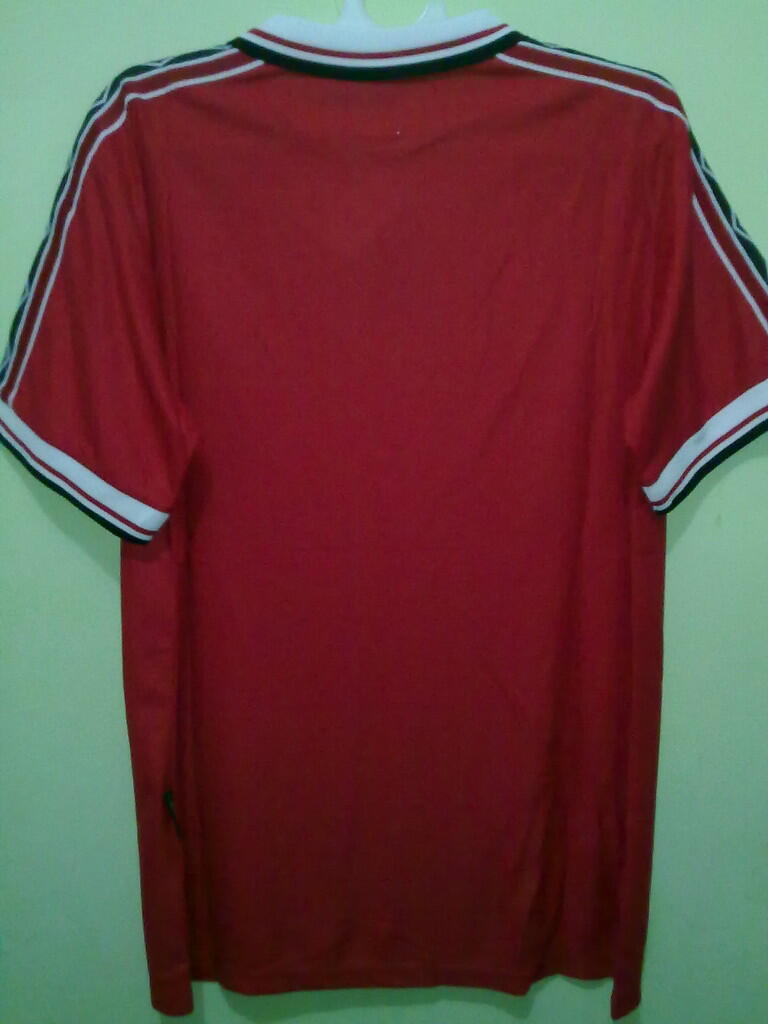 Jersey Grade Ori Manchester United Home 1999 Treble Winner