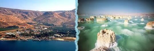 Danau Galilea dan Laut Mati "Semua dari-Nya, Maka Alirkanlah"