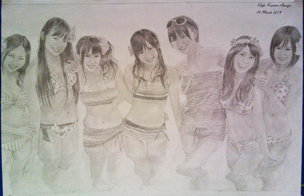 BERAWAL DARI HOBBY BUAT SKETCH AKB48 