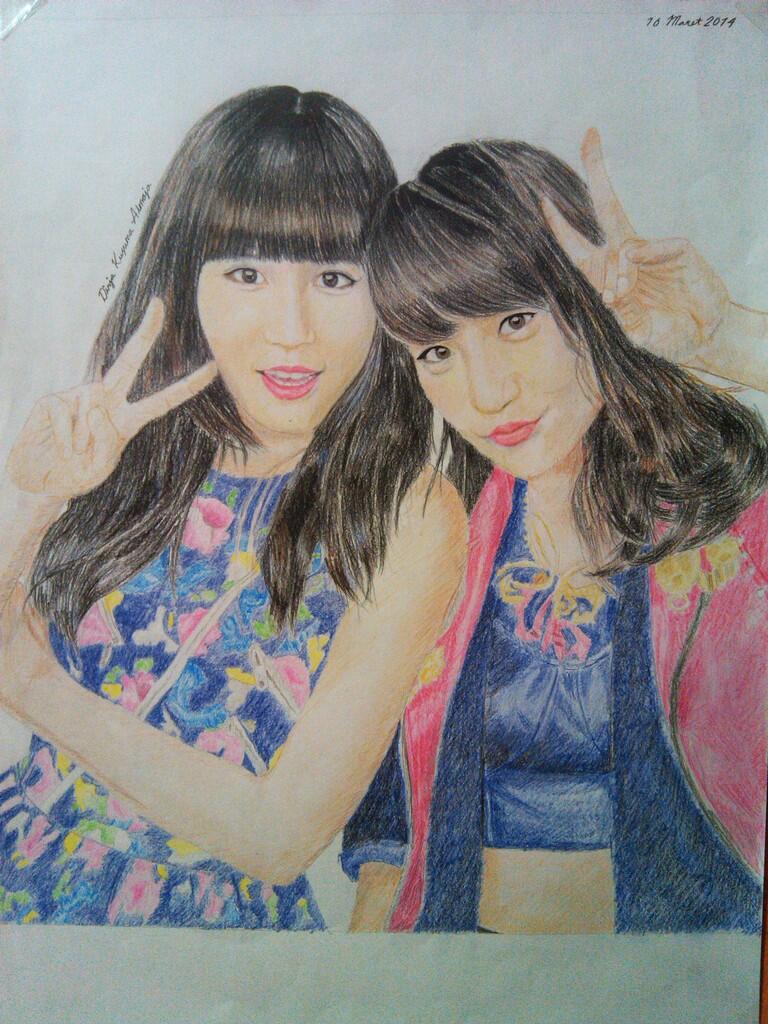 BERAWAL DARI HOBBY BUAT SKETCH AKB48 