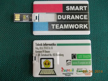 flashdisk kartu & rubber dari cv lamda terbesar dan ter mirah