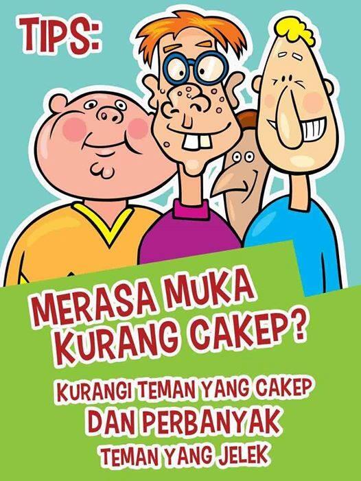 Kurangi temen ganteng !