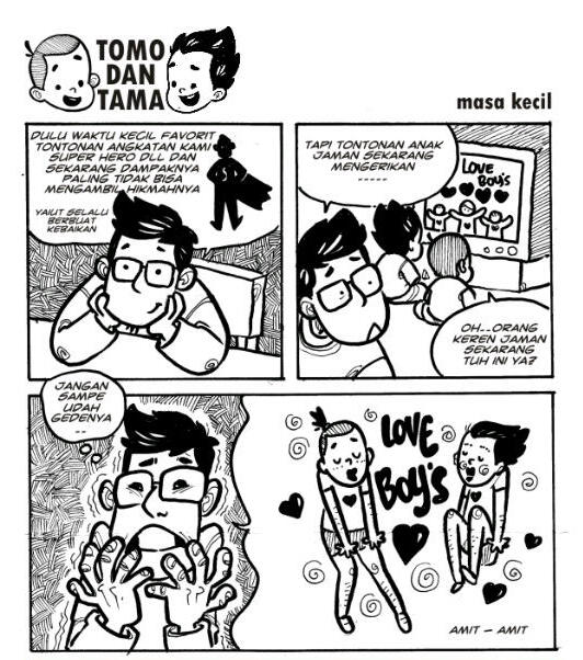 Komik strip nasional Tomodantama