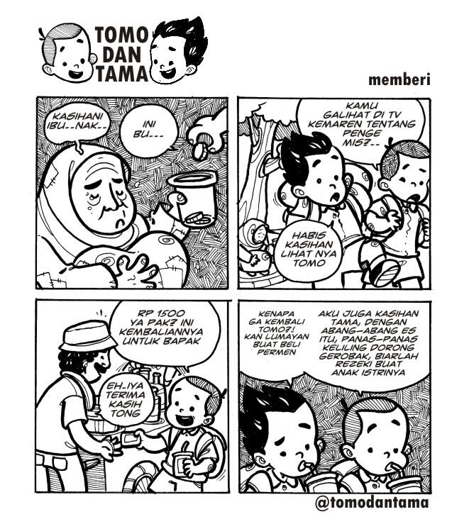 Komik strip nasional Tomodantama