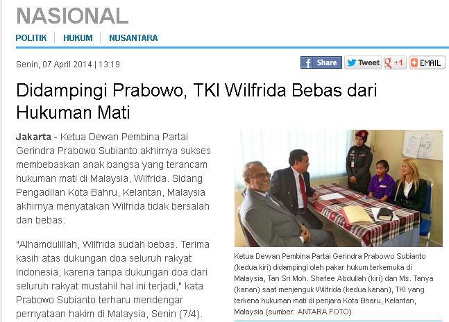 PRABOWO TIDAK PINTAR BERTEORI