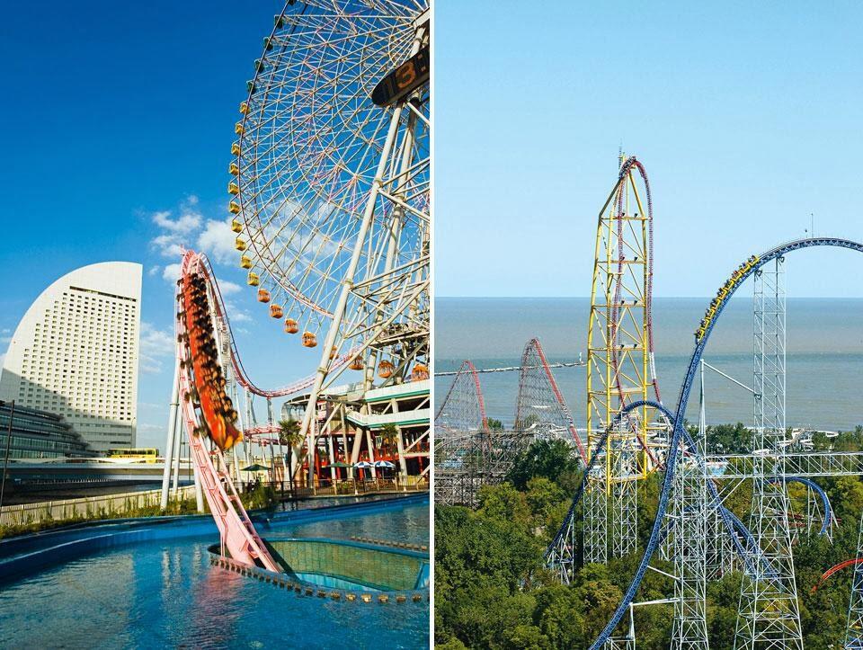 Vanish Roller Coaster - Roller Coaster underwater in Japan