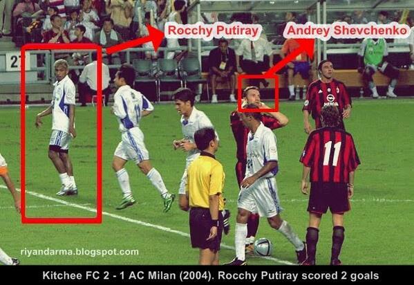 &#91;Sepak bola&#93; Mengenal Lebih dekat Rocky Putiray (Legendaris pembobol gawang AC milan)