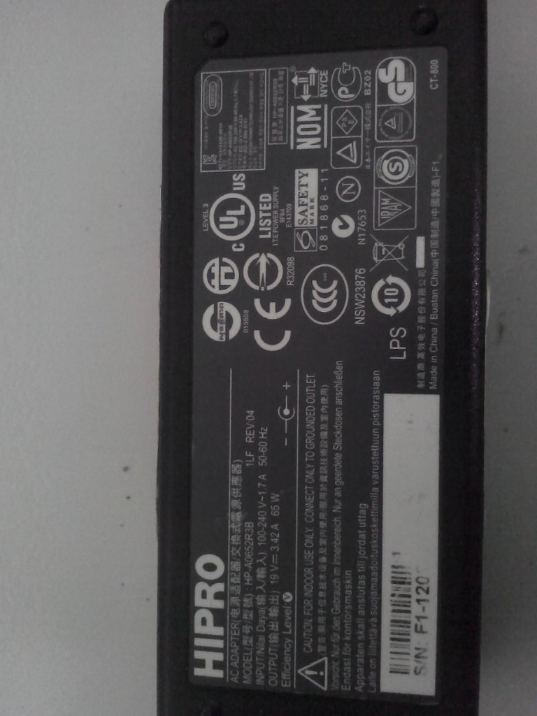 charger ori laptop acer 19V 3,42A