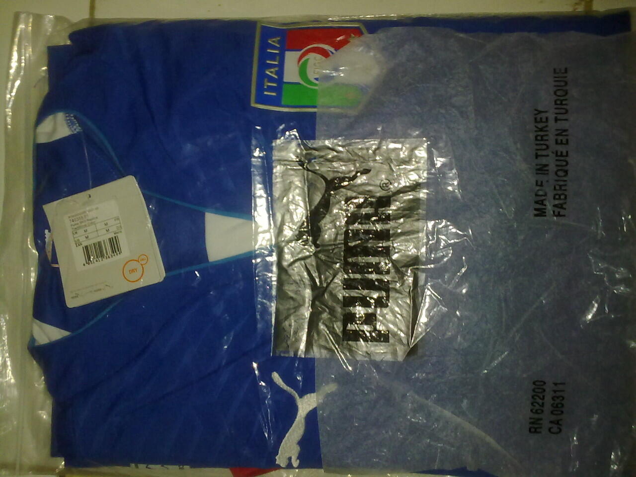 Jersey Grade Ori Italia Home Confederation Cup 2013