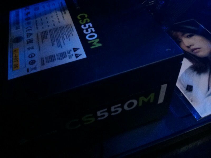 PSU GOLD Modular Corsair CS550M Murah (Depok)