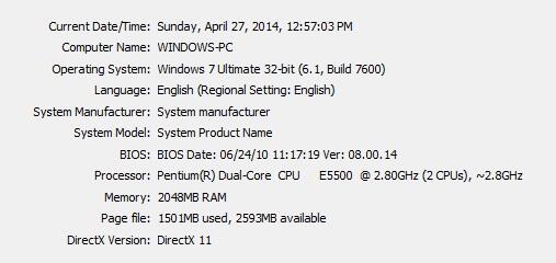 Komputer Ane Memenuhi Standar