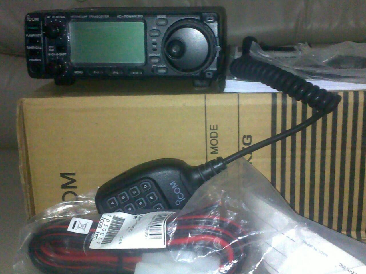 Radio komunikasi Icom IC-706MKIIG fullset