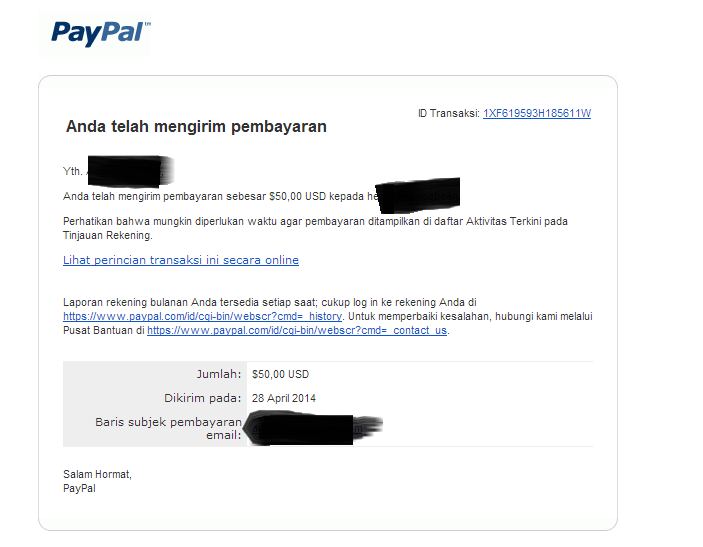 Jasa Pembayaran,Pemesanan dan Pembelian Online via Paypal,Kartu Kredit dan Bank Lokal