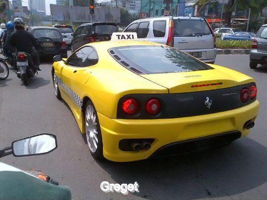 Taxi termahal .Pastinye
