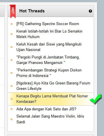 Plat nomer kendaraan baru jadi 6 bulan. Ada apa kah...!!??