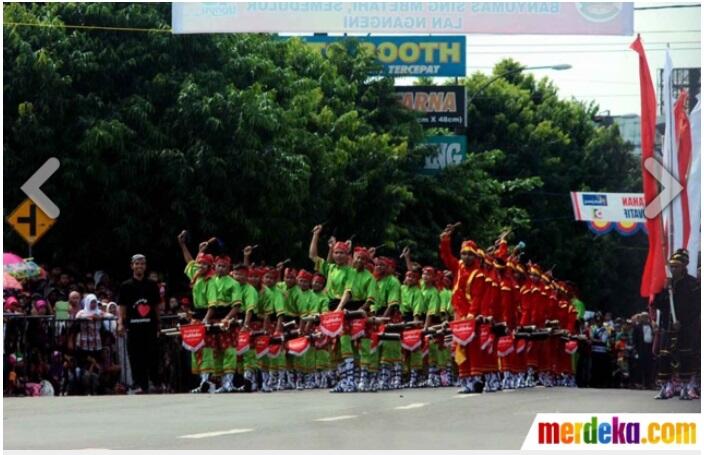 Kemeriahan Parade Banyumas Extravaganza 2014 (Hari Jadi Ke-432)